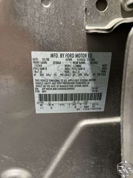 2008  Ford  Edge  SEL