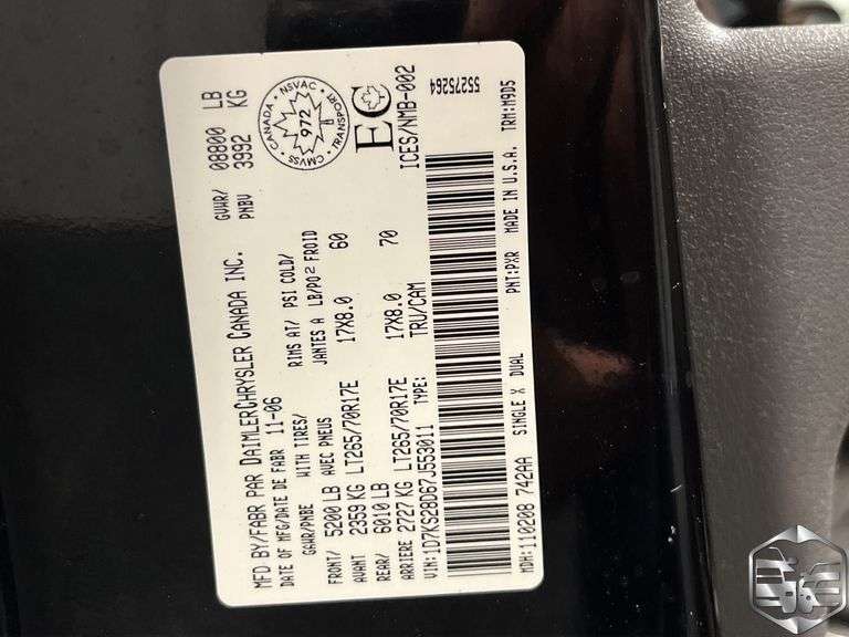 2007  Dodge  Ram 2500  SLT