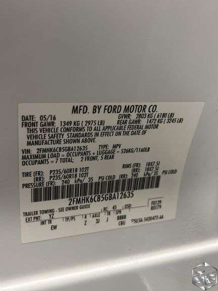 2016  Ford  Flex  SEL