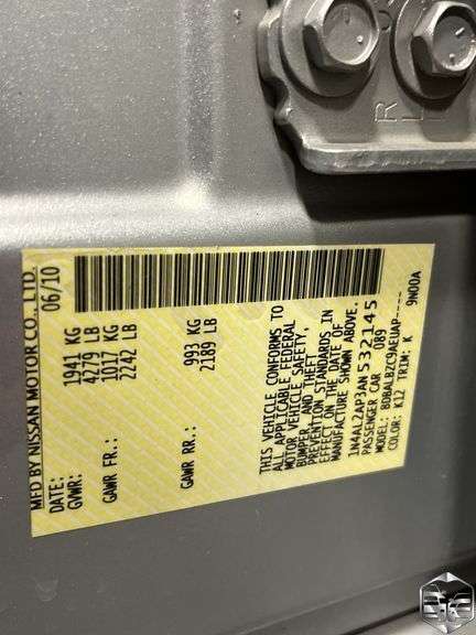 2010  Nissan  Altima  2.5 S