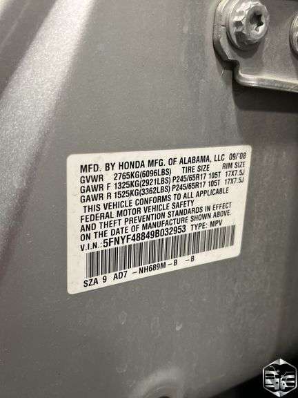 2009  Honda  Pilot  Touring