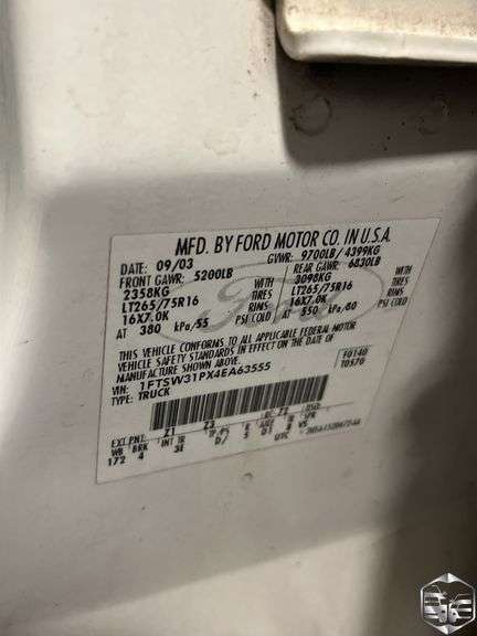 2004  Ford  F350 Super Duty  Lariat