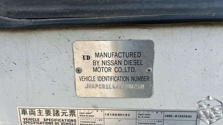 2010  Nissan   UD3300   Street Sweeper