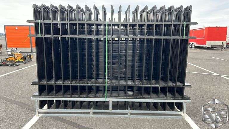 220' Wrought Iron Site Fence