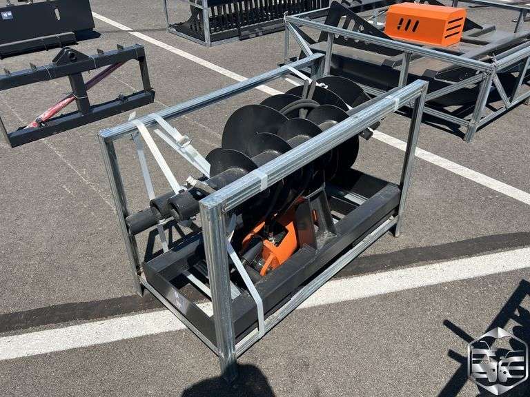 Pioneer Industrial Skid Steer Auger Drive and Bits