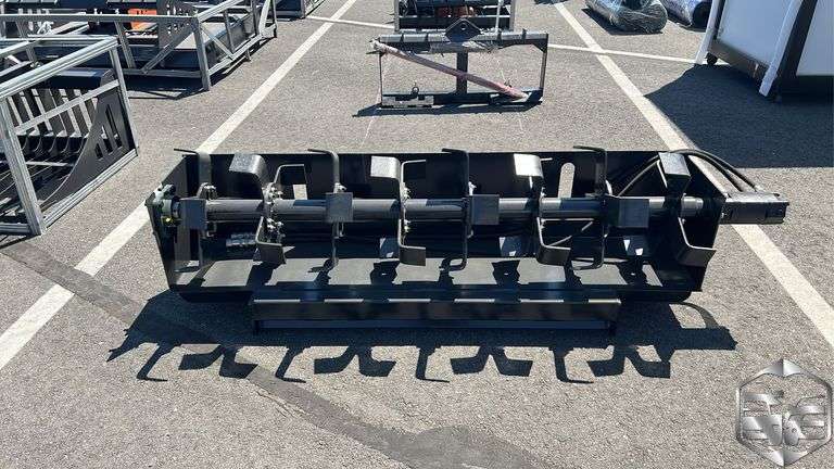 Pioneer Industrial Skid Steer Rotary Cultivator