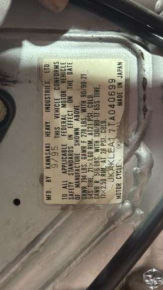 1996  Kawasaki  KL650