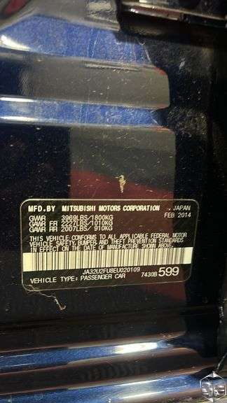 2014  Mitsubishi  Lancer  ES