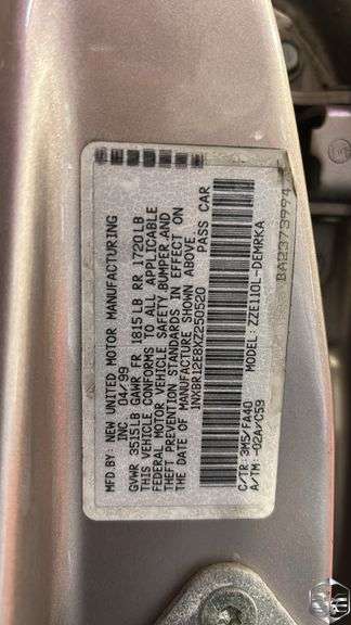 1999  Toyota  Corolla   CE