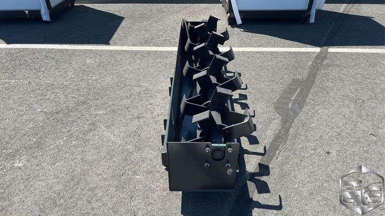 Pioneer Industrial Skid Steer Rotary Cultivator