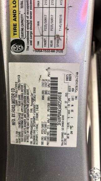 2010  Ford  Fusion  SE