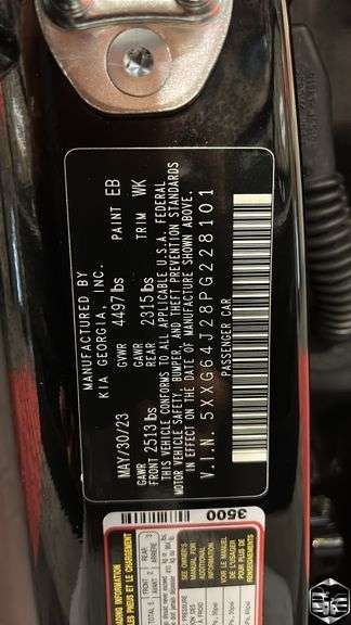 2023  KIA  K5  GT