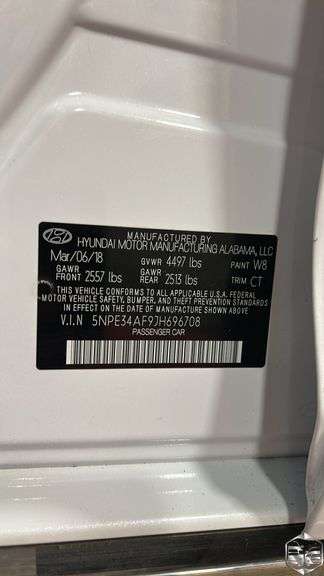 2018  Hyundai  Sonata   Sport