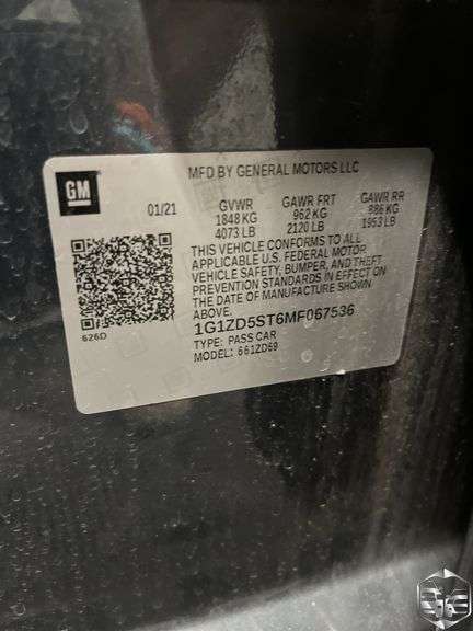 2021  Chevrolet  Malibu LT
