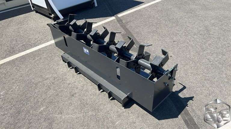 Pioneer Industrial Skid Steer Rotary Cultivator