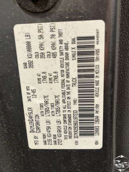 2006  Dodge  Ram 2500  SLT
