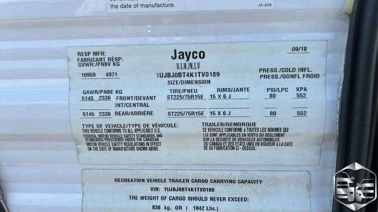2019  Jayco  Jay Flight  32TSBH