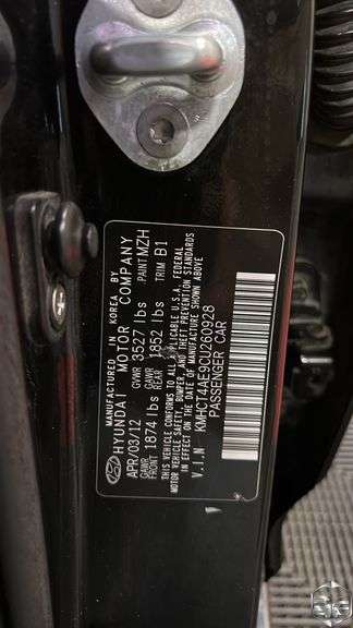 2012  Hyundai  Accent   GLS