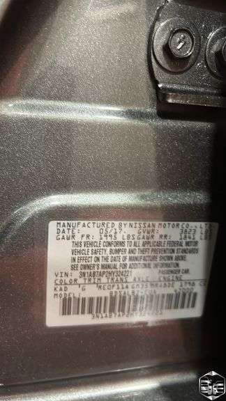 2017  Nissan  Sentra   S
