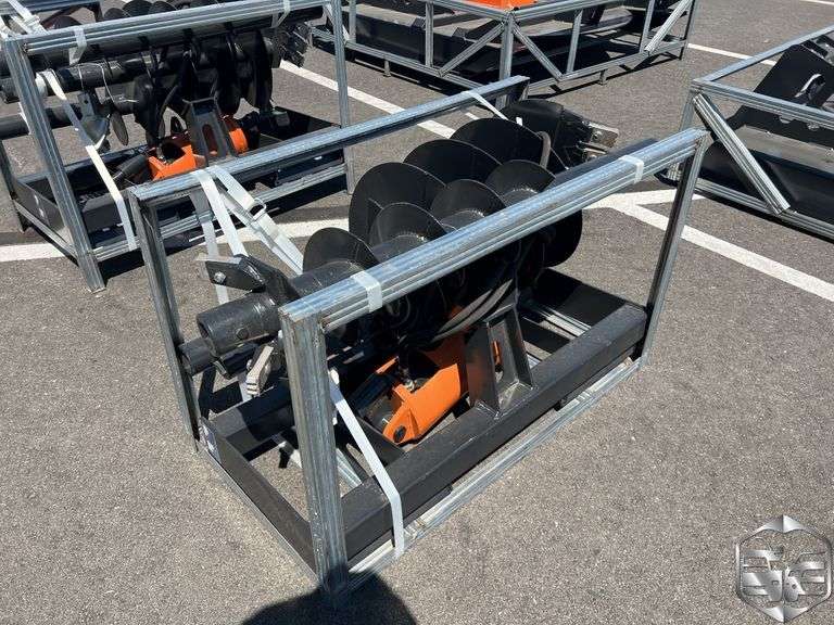 Pioneer Industrial Skid Steer Auger Drive and Bits