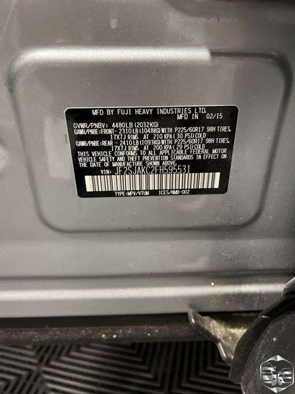2015  Subaru  Forester  2.5i Limited