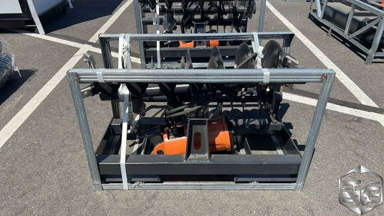 Pioneer Industrial Skid Steer Auger Drive and Bits