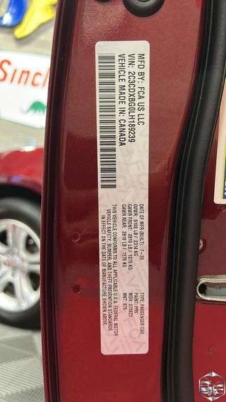 2020  Dodge  Charger   SXT