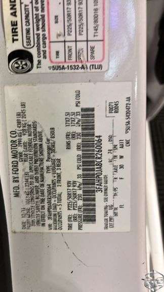 2012  Ford  Fusion   SEL