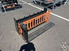 Pioneer Industrial Skid Steer Pallet Forks