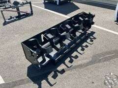 Pioneer Industrial Skid Steer Rotary Cultivator