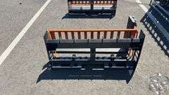 Pioneer Industrial Skid Steer Pallet Forks