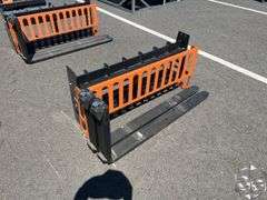 Pioneer Industrial Skid Steer Pallet Forks