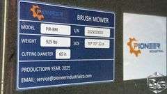 Pioneer Industrial Skid Steer Brush Mower