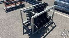 Pioneer Industrial Skid Steer Auger Drive and Bits