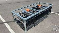 Pioneer Industrial Skid Steer Rock Bucket Grapple
