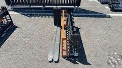 Pioneer Industrial Skid Steer Pallet Forks