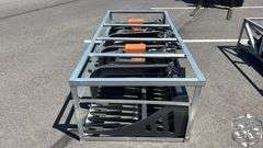 Pioneer Industrial Skid Steer Rock Bucket Grapple