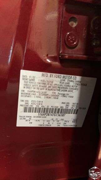 2007  Ford  Five Hundred  Limited