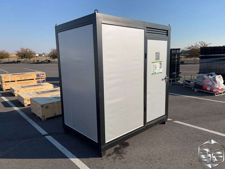 AllMetal Portable Restroom (7’ x 5’ x 8’)