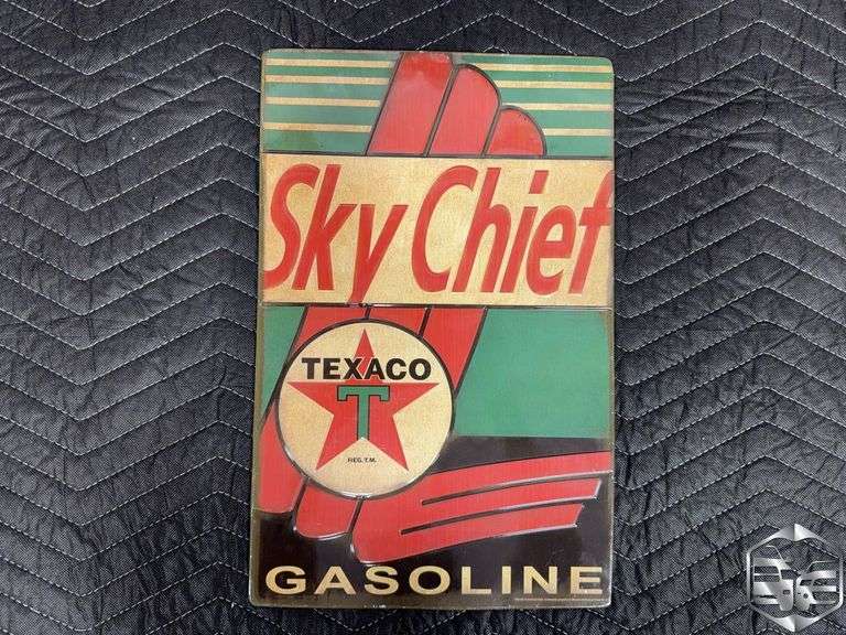 Texaco SkyChief Gasoline Sign