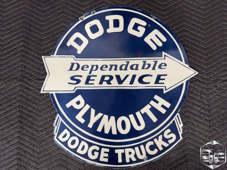Dodge Plymouth Service Sign