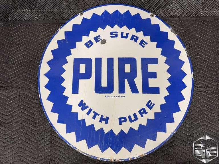 Pure Oil Company Sign
