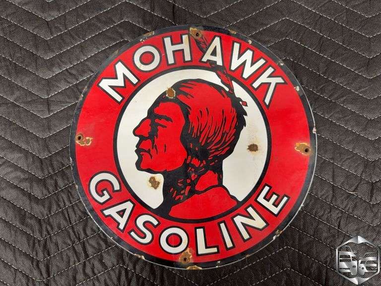 Mohawk Gasoline Sign