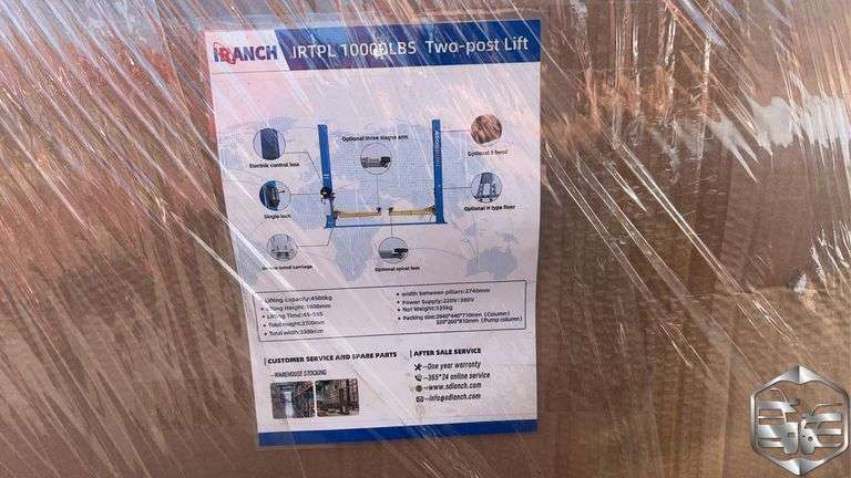 IRanch Two-Post Lift IRTPL