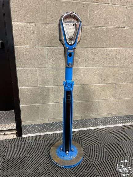 Vintage Parking Meter Display Stand