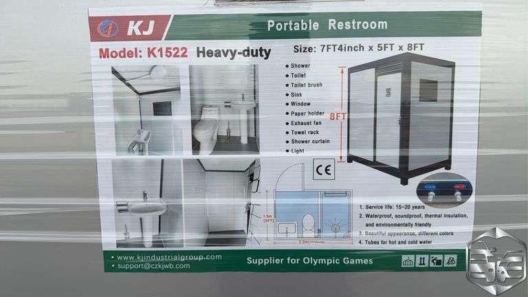 KJ Portable Restroom K1522
